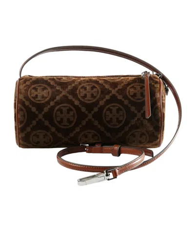 Tory Burch T Letter Bag In Black