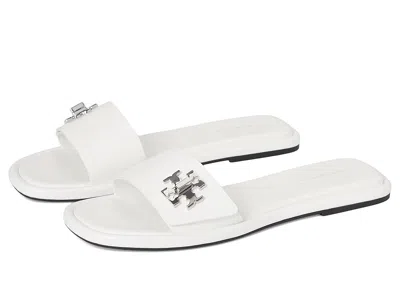 Tory Burch T Lock Slide In Gray