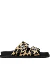 Tory Burch Sporty Slide Sandal With Twist Details Scarpe Basse Animalier
