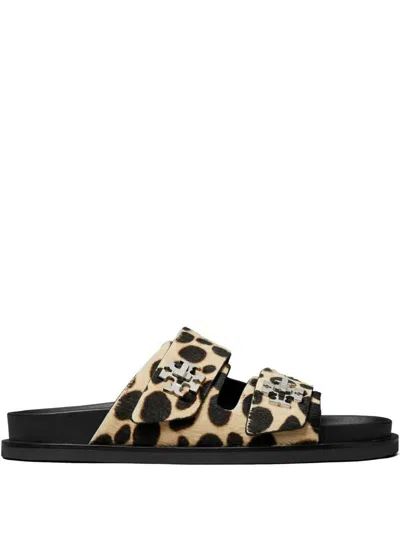 TORY BURCH TORY BURCH "T LOCK SPORT SLIDE" SANDALS SHOES