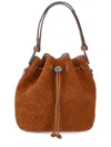 Tory Burch "t Monogram" Bag In Brown