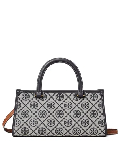 Tory Burch T-monogram Bag In Gray