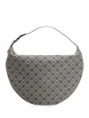 Tory Burch T Monogram Balloon Bag Handbags Blue