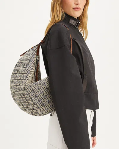 TORY BURCH T MONOGRAM BALLOON BAG