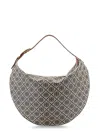 Tory Burch T Monogram Balloon Jacquard Fabric Shoulder Bag In Blue