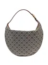 Tory Burch T Monogram Balloon Tote Bag