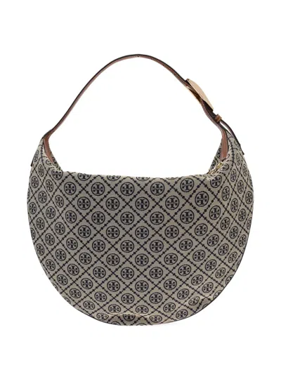 Tory Burch T Monogram Balloon Tote Bag