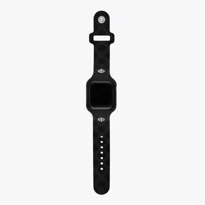 Tory Burch T Monogram Band For Apple Band® In Black