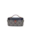 Tory Burch T-monogram Beauty Case In Blue