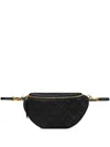 Tory Burch T Monogram Jacquard Belt Bag In Black