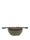 Tory Burch Embroidered Canvas Belt Bag In Brown