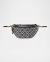 Tory Burch T Monogram Belt Bag In Tory Navy