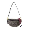 Tory Burch T-monogram Belt Crossbody In Blue