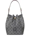 Tory Burch T Monogram Bucket Bag