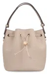 Tory Burch T Monogram Bucket Bag In Pink
