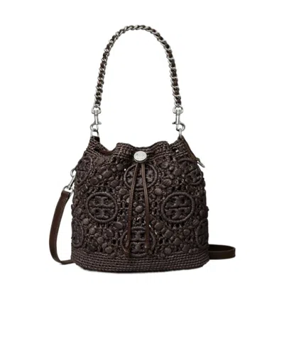 Tory Burch T Monogram Bucket Bag
