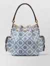 Tory Burch T Monogram Bucket Bag Adjustable Strap