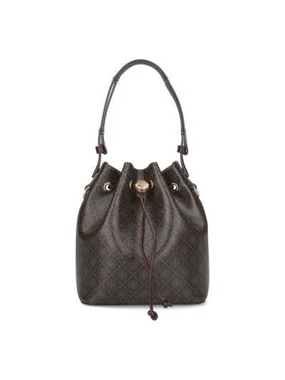 TORY BURCH "T MONOGRAM" BUCKET BAG