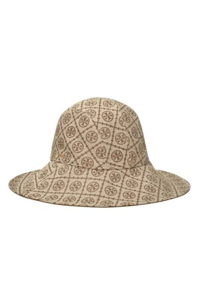 Tory Burch T Monogram Bucket Hat In Hazel ModeSens
