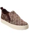 Tory Burch T Monogram Platform Espadrille In Red