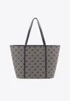 Tory Burch T-monogram Canvas Tote Bag