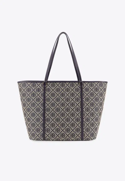 Tory Burch T-monogram Canvas Tote Bag