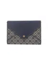 Tory Burch T-monogram Chain Pouch In Blue