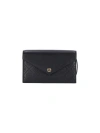 Tory Burch T Monogram' Chain Wallet – Black In Black