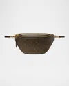 Tory Burch T Monogram Coated Canvas Belt Bag In French Press
