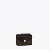 Tory Burch T Monogram Coated Canvas Envelope Zip Card Case