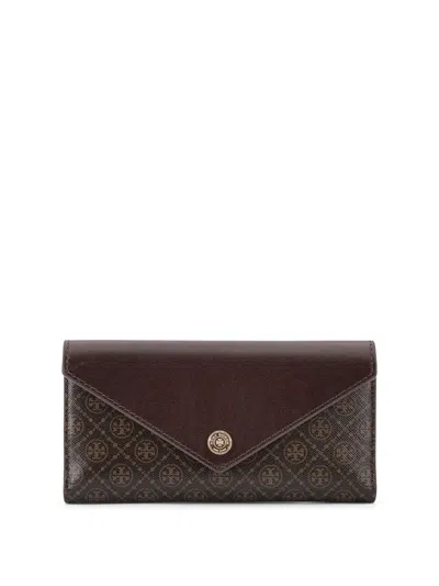 Tory Burch T-monogram Coated Canvas Wallet