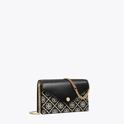 Tory Burch T Monogram Contrast Embossed Envelope Crossbody