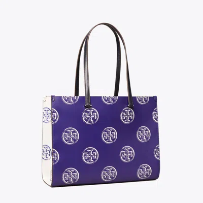 Tory Burch T Monogram Contrast Embossed Tote