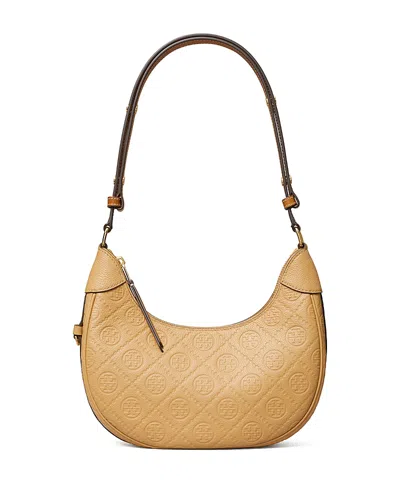 TORY BURCH T MONOGRAM CRESCENT BAG