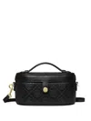 Tory Burch T Monogram Cross Body Bag In Black