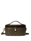 Tory Burch T Monogram Cross Body Bag In Brown