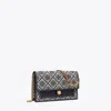 Tory Burch T Monogram Crossbody In Blue
