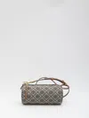 Tory Burch Monogrammed Cylinder Crossbody Bag In Multi