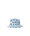 Tory Burch T Monogram Denim Bucket Hat