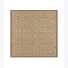 Tory Burch T Monogram Double-sided Silk Square Scarf In Natural Khaki