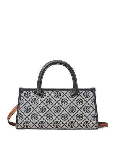 TORY BURCH T MONOGRAM EAST/WEST SMALL TOTE