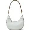 Tory Burch T-monogram Embossed Crescent Shoulder Bag