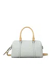 Shop Tory Burch T Monogram Embossed Leather Satchel