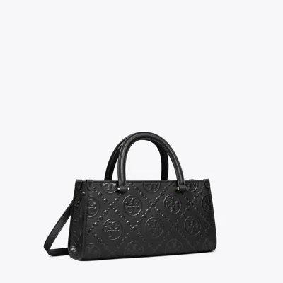 TORY BURCH T MONOGRAM EMBOSSED SMALL EAST-WEST TOTE