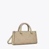 Tory Burch T Monogram Embossed Small Rectangular Tote In Fresh Clay