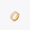 Tory Burch T Monogram Enamel Ring In Tory Gold/pink