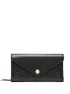Tory Burch T-monogram Envelope Wallet In Black