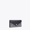Tory Burch T Monogram Envelope Wallet In Tory Navy