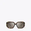 Tory Burch T Monogram Geometric Sunglasses