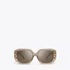 Tory Burch T Monogram Geometric Sunglasses